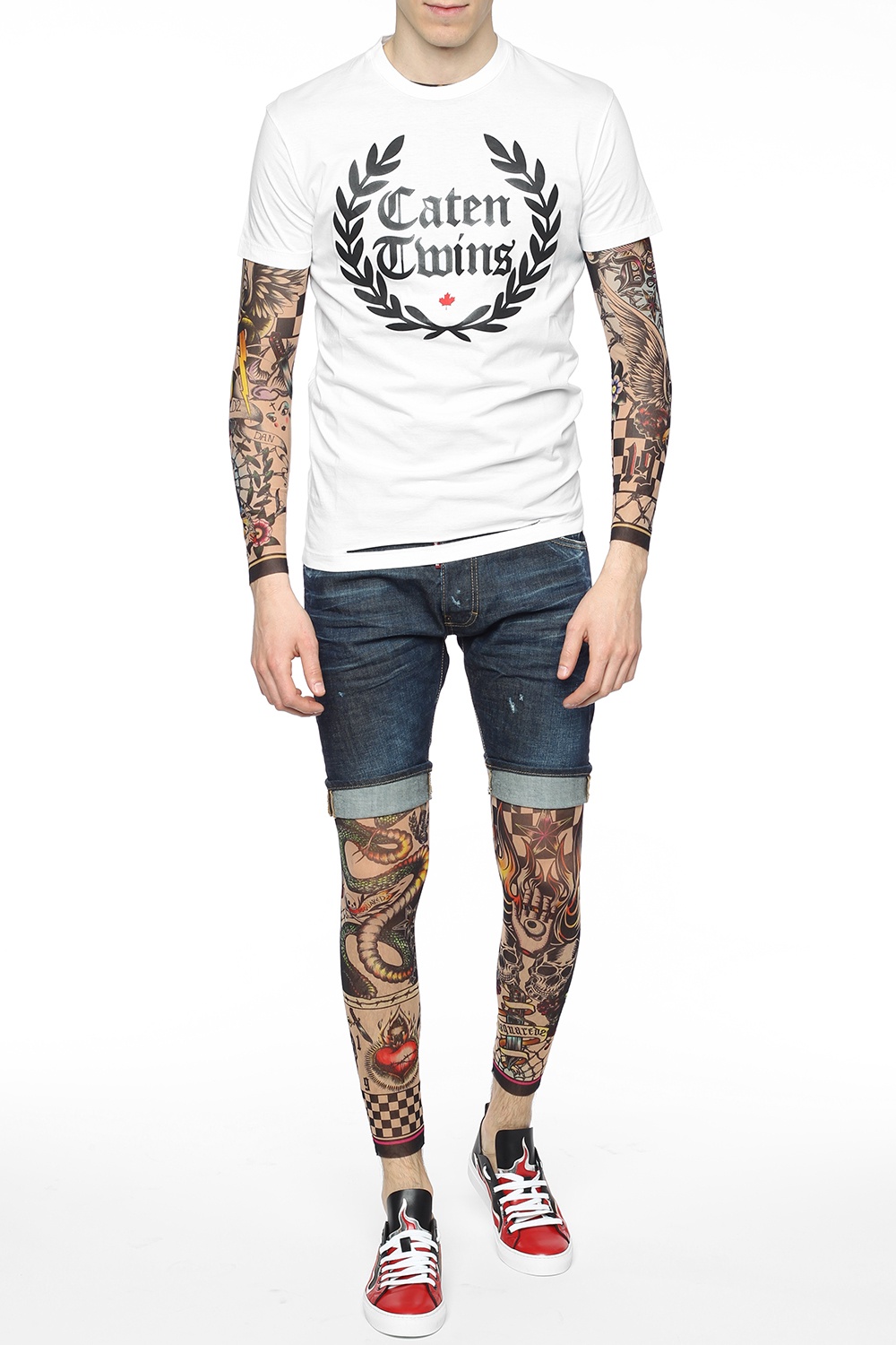 Tattoo T-shirt Dsquared2 - Vitkac Norway